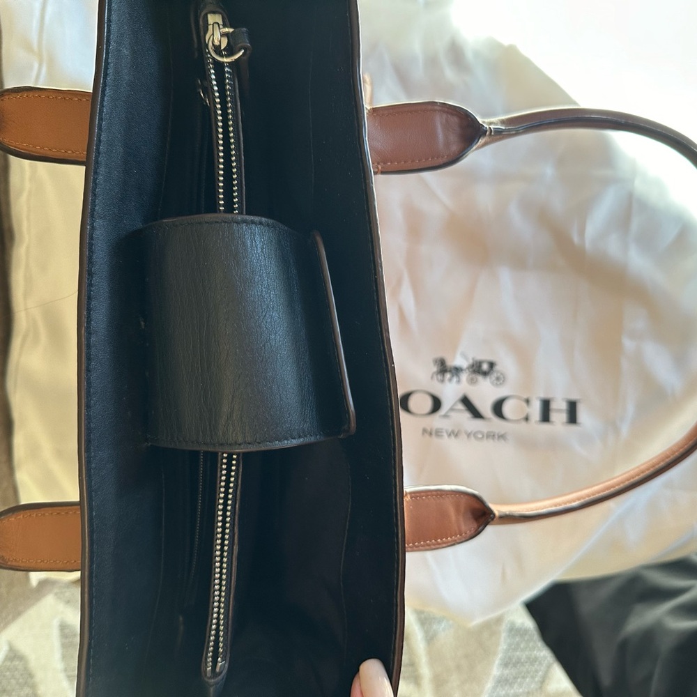 COACH Swagger Carryall Satchel tote - Picture 5 of 15